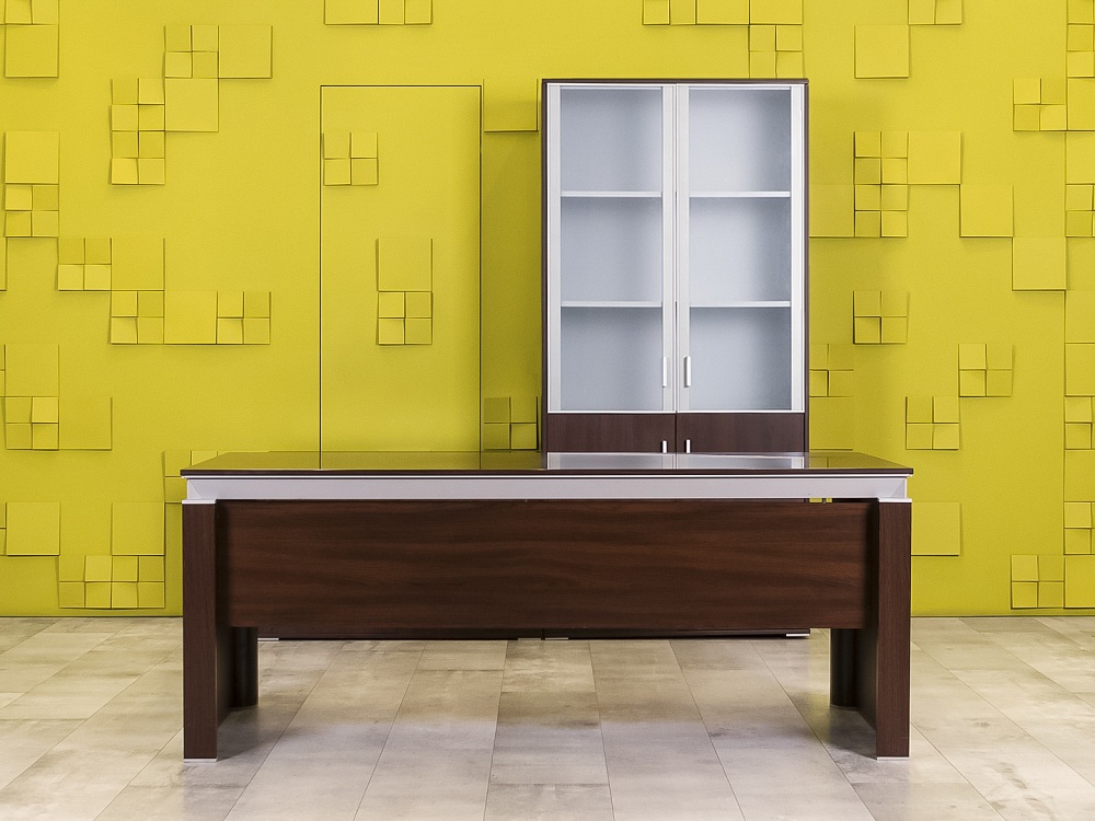 Кабинет руководителя   HAN Шпон Венге Италия  КРЕ-12095