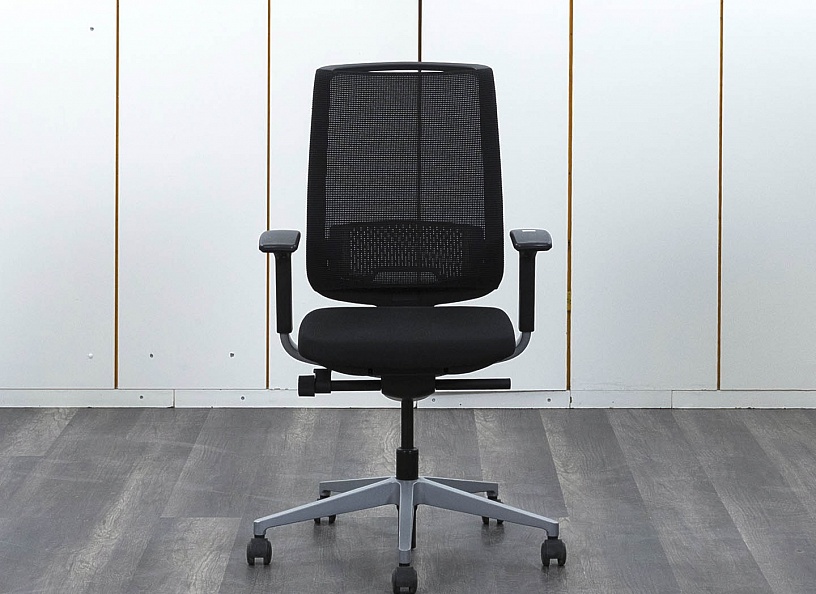Офисное кресло для персонала  SteelCase Ткань Черный Reply Air  (КПТЧ-07122)