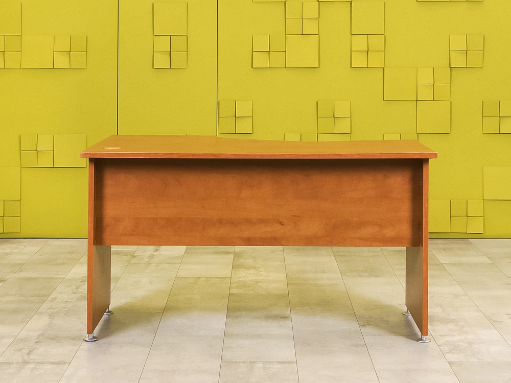 Офисный стол угловой  ЛДСП Вишня  СПУШ-09125