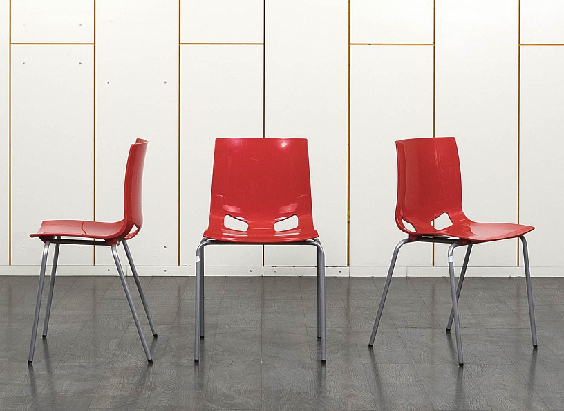 Офисный стул  Пластик Красный   (УНТК-27051)