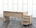 Купить Комплект офисной мебели стол с тумбой  1 600х720х750 ЛДСП Бук   (СППВ1к-07062)