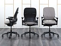 Офисное кресло руководителя  SteelCase Кожа Бежевый Leap B  (КРКБ-16122)