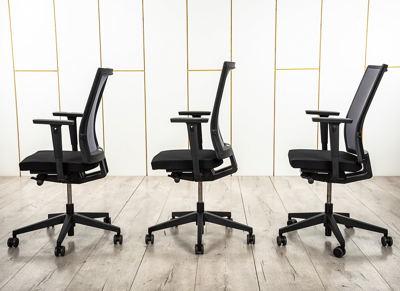 Офисное кресло для персонала  Bene Ткань/сетка  Серый   (КПТС-05109)