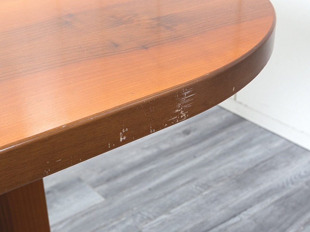 Офисный стол для переговоров  1 400х700х725 ЛДСП Орех   (БХ-10113)