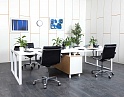 Купить Комплект офисной мебели  3 000х1 600х720 ЛДСП Белый   (СППБК-13011уц)