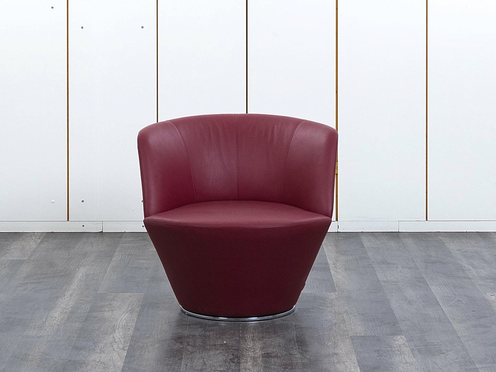 Мягкое кресло Walter Knoll Кожа Красный   (Комплект из 3-х мягких кресел ККККК-13112)