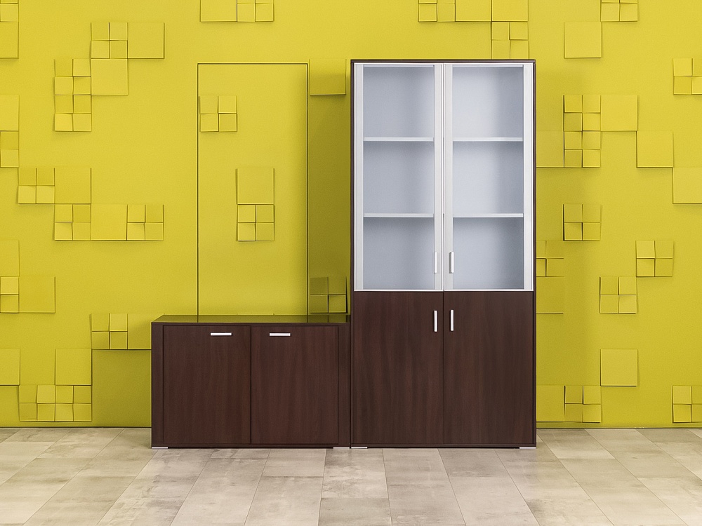 Кабинет руководителя   HAN Шпон Венге Италия  КРЕ-12095