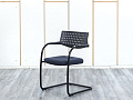 Конференц кресло для переговорной  Синий Ткань VITRA VISAVIS 2  (УДТН-20024)