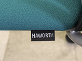 Конференц кресло для переговорной  HAWORTH Ткань Зелёный США  КНТЗ-27105