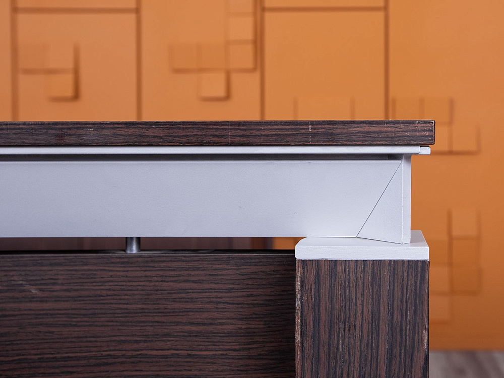 Стол для руководителя MARTEX 1 800х2 000х750 Шпон Венге HAN  (СРПЕк-24065)