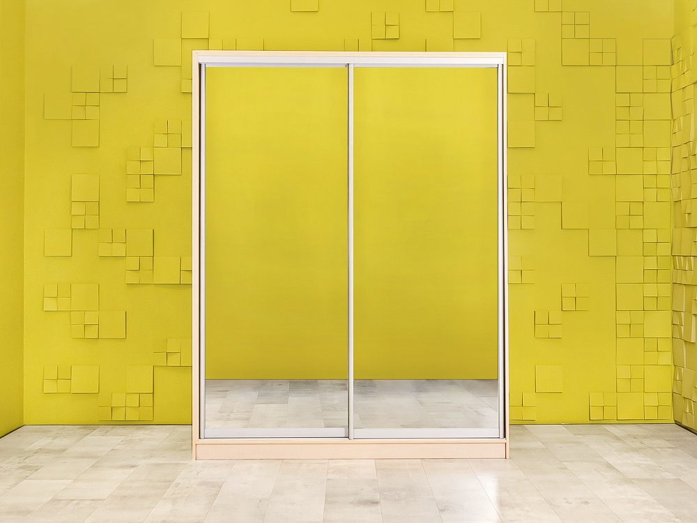 Шкаф для одежды ЛДСП Клен Россия  ШГ2ДВ-21025