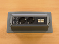 Офисный стол прямой Steelcase ЛДСП Ольха Франция  СППЛ-04026