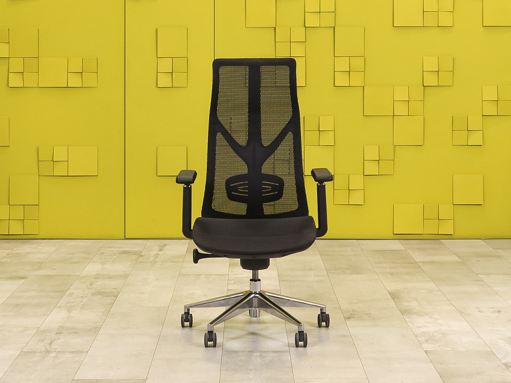 Офисное кресло руководителя на колесах       КРТЧ1-26036