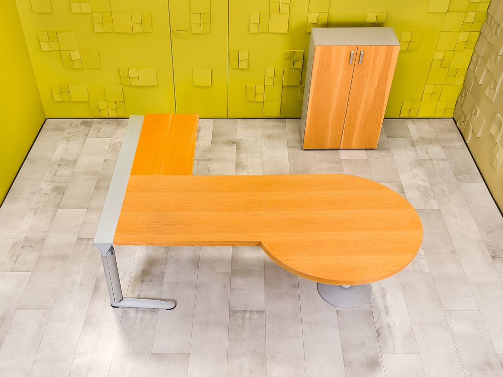 Кабинет руководителя ЛДСП Ольха Импорт_КРЛ-070823