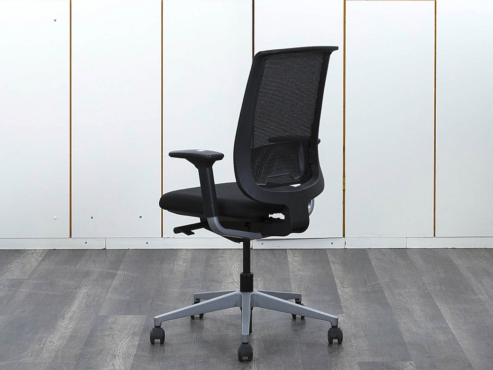 Офисное кресло для персонала  SteelCase Ткань Черный Reply Air  (КПТЧ-07122)