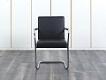 Конференц кресло для переговорной  Черный Кожа/хром Walter Knoll   (УДКЧ1-25072)