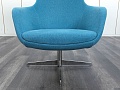 Мягкое кресло Profoffice Ткань Синий Elegance Metal  (Комплект из 2-х мягких кресел КНТНК-30112)