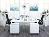 Комплект офисной мебели Herman Miller 1 400х1 630х1 150 ЛДСП Белый   (КОМБ-02122)