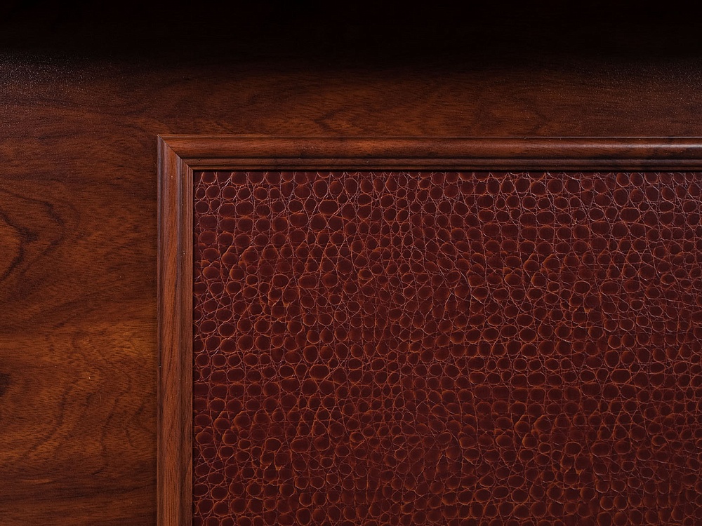 Кабинет руководителя  1 800х800х780 МДФ Вишня Porto  (КРШ-21035)