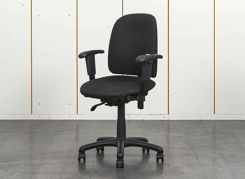 Офисное кресло для персонала  Teknion Ткань Черный   (КПТЧ4-12071)
