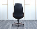 Купить Офисное кресло руководителя  DAZATO Кожа Черный DICO WOOD A  (КРКЧ-20023)