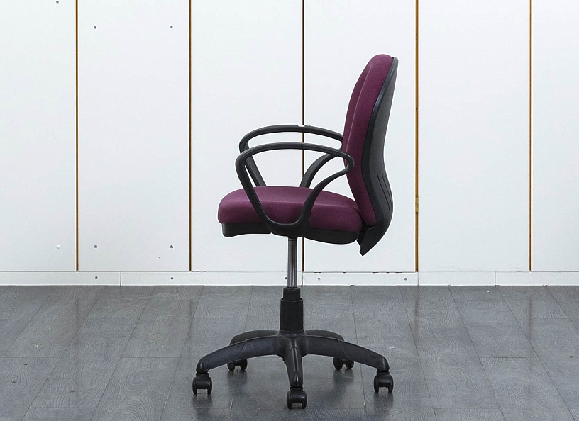 Офисное кресло для персонала   Ткань Бордовый   (КПТК-10121)