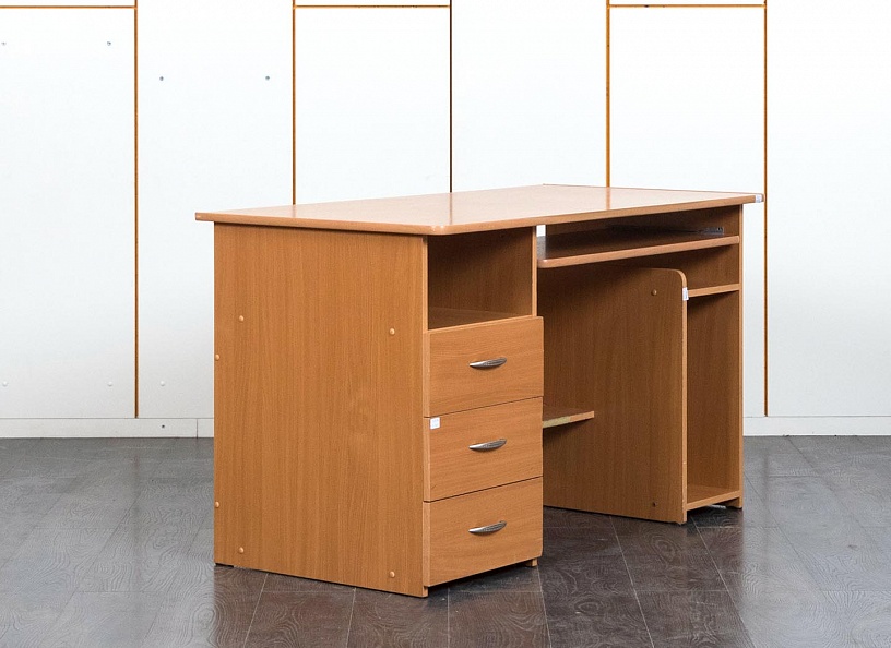 Комплект офисной мебели стол с тумбой  1 300х680х770 ЛДСП Ольха   (СППЛк-12120)