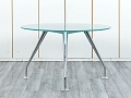 Офисный стол для переговоров  1 200х1 200х715 Стекло Прозрачный ENOSI EVO  (СГКС-04104)