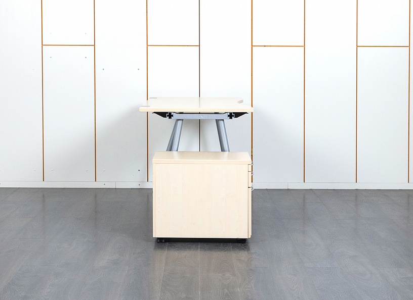 Комплект офисной мебели стол с тумбой KEONIG-NEURATH 1 500х750х770 ЛДСП Дуб беленый   (СППВК1-23090)