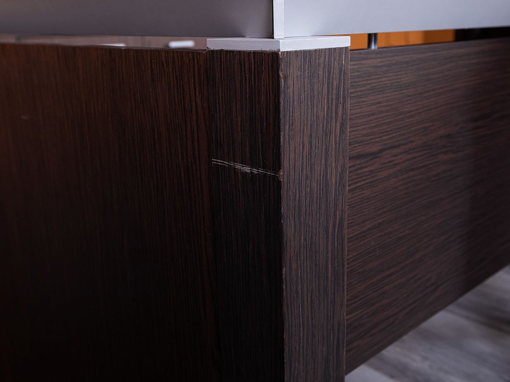 Стол для руководителя MARTEX 1 800х2 000х750 Шпон Венге HAN  (СРПЕк-24065)