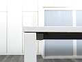 Офисный стол для переговоров Herman Miller 2 400х1 400х750 ЛДСП Белый   (СГПБк-02122)