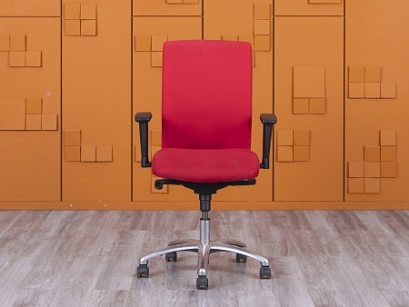 Офисное кресло для персонала   Ткань Красный   (КПТК-20085) Офисное кресло для персонала   Ткань Красный   (КПТК-20085)