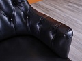 Офисное кресло руководителя  Art&amp;amp;Moble Кожа Черный   (КРКЧ-27035)