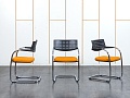 Конференц кресло для переговорной  Оранжевый Ткань VITRA   (УДТО-07120)