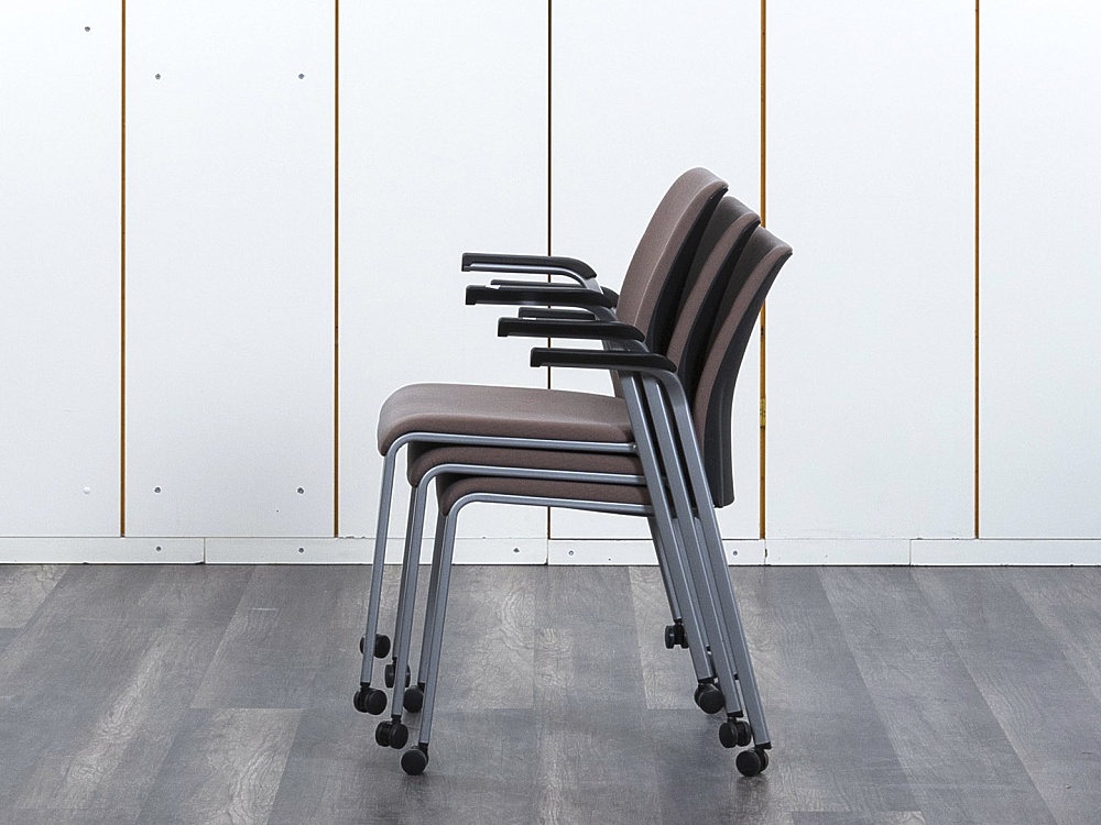 Конференц кресло для переговорной  Коричневый Ткань SteelCase   (УНТК-05072)