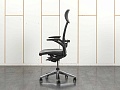 Офисное кресло руководителя  Haworth Кожа Черный Comforto  (КРКЧ-31051)