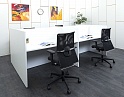 Купить Комплект офисной мебели  2 880х1 630х1 110 ЛДСП Белый   (КОМБ1-17012уц)