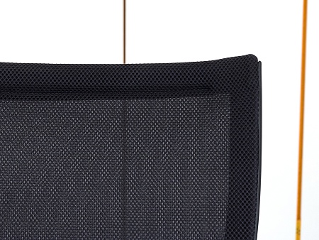 Конференц кресло для переговорной  Черный Ткань/сетка  Haworth Comforto  (УДТЧ-04110)