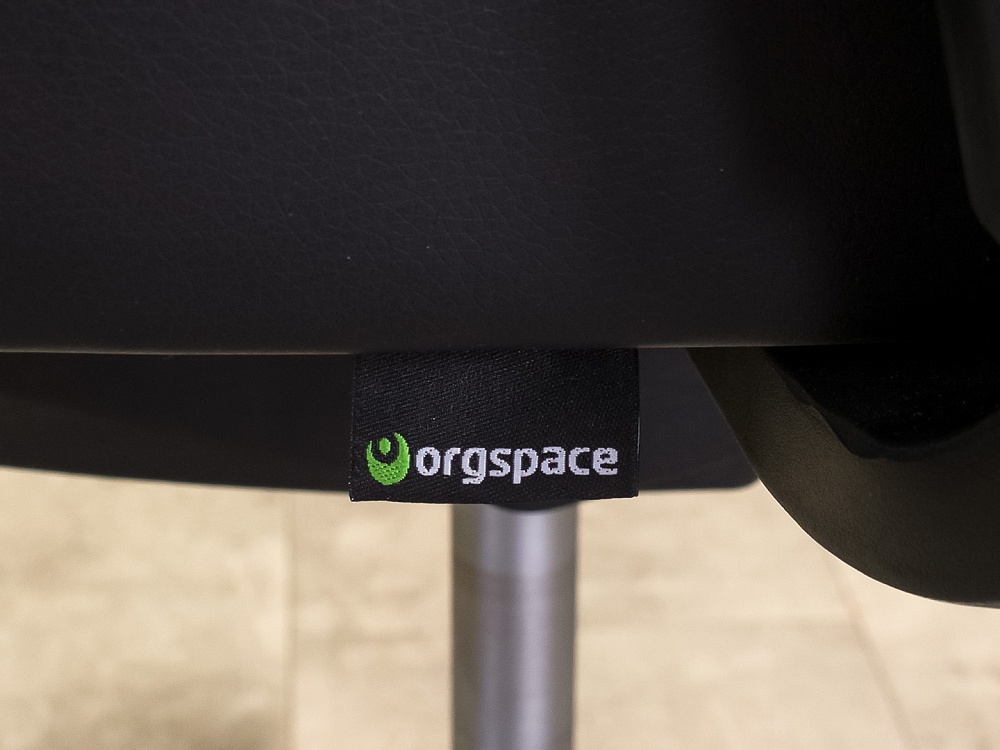 Офисное кресло для персонала на колесах ORGSPACE Экокожа Чёрный Германия_КПКЧ-120423