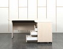 Купить Комплект офисной мебели стол с тумбой Берлин 1 600х1 600х730 ЛДСП Бук   (СПЭВКл-24031)