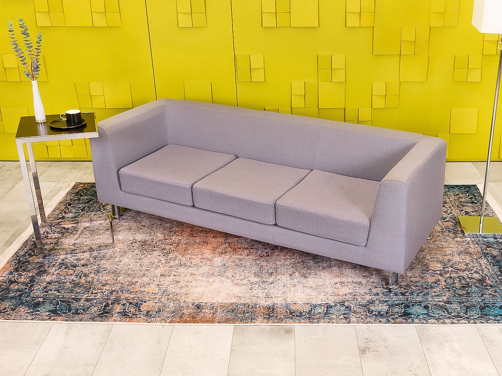 Офисный диван  Ткань Серый   ДНТС-21045