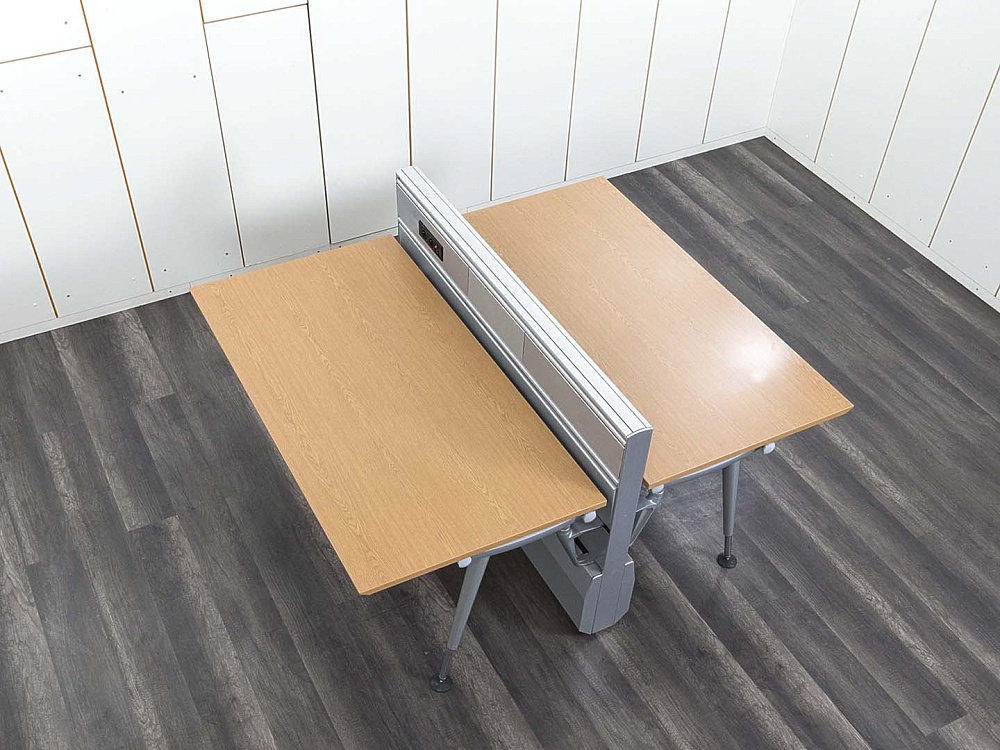 Комплект офисной мебели Herman Miller 1 600х1 700х730 ЛДСП Орех   (КОМХ-19082)