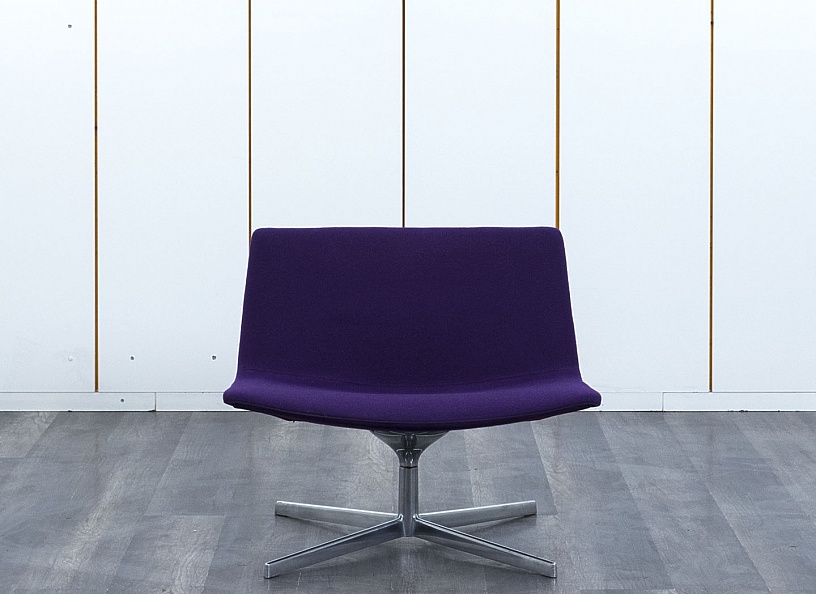 Мягкое кресло Arper  Ткань Фиолетовый Catifa 80  (Комплект из 2-х кресел КНТФк-19053)