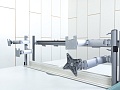 Комплект офисной мебели Technology Desking 2 050х1 330х720 ЛДСП Серый   (КОМС-01101)