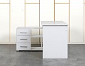 Купить Комплект офисной мебели стол с тумбой  1 400х1 200х760 ЛДСП Белый   (СПУБл-22021)