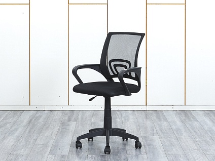 Офисное кресло для персонала  LARK Сетка Черный   (КПСЧ-27054)
