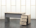 Купить Комплект офисной мебели стол с тумбой  1 400х800х720 ЛДСП Зебрано   (СППЗК3-27041)