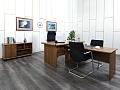 Кабинет руководителя Престиж 1 700х2 200х760 ЛДСП Орех   (КРХ-20013)