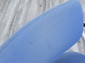 Конференц кресло для переговорной  Синий Ткань SteelCase   (УДТН-01074)