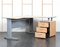 Купить Комплект офисной мебели стол с тумбой  1 600х1 600х750 ЛДСП Ольха   (СПУЛКп-11120)